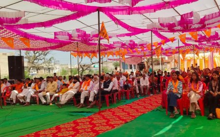 कठूमर में विराट हिंदू सम्मेलन का हुआ भव्य आयोजन