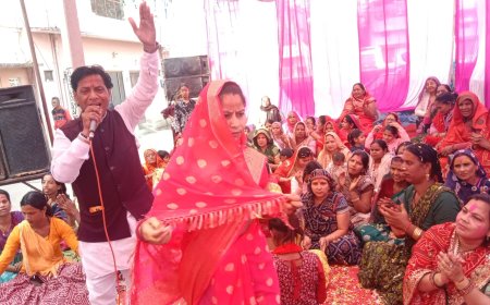 खाटूश्याम बाबा का संकीर्तन एवं फागोत्सव धूमधाम से मनाया