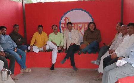 माता शीतला सेवा समिति बैठक आयोजित माता का दरबार बनाने, मेले सहित अन्य बिंदुओं पर सहमति