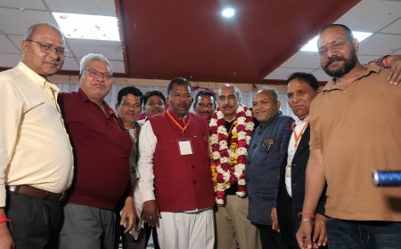 भरतपुर  जिला व्यापार महासंघ अध्यक्ष निर्वाचित हुए संजीव गुप्ता