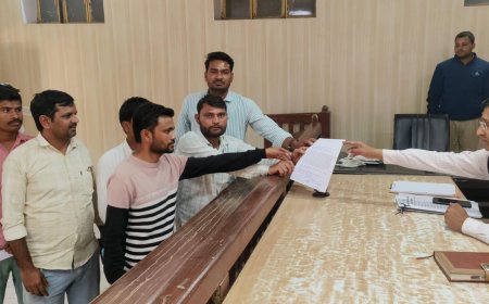 अस्पताल में उपचार कराने गए पत्रकार से चिकित्साकर्मियों ने की मारपीट; उपखण्ड अधिकारी को दिया ज्ञापन