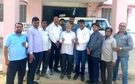 बीकानेर में नाबालिग छात्रा की हत्या से रोष: मकराना में मुख्यमंत्री के नाम सौंपा ज्ञापन