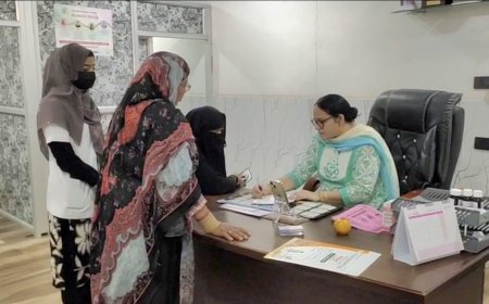 मकराना मे निःशुल्क चिकित्सा शिविर में उमड़े मरीज, 230 लोगों ने कराया स्वास्थ्य परीक्षण