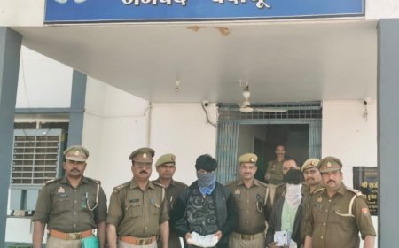 दातागंज पुलिस का बड़ा एक्शन: 5 लाख की अफीम के साथ 2 तस्कर गिरफ्तार