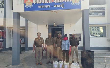 पुलिस का बड़ा एक्शन, अवैध शराब भट्टी का भंडाफोड़; 350 लीटर लहन नष्ट, शराब बनाने के उपकरण बरामद