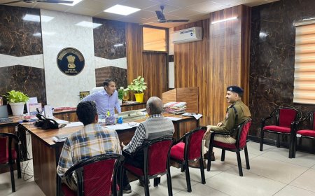 अवैध खनन को लेकर अतिरिक्त जिला कलक्टर ने ली समीक्षा बैठक;  एसआईटी की बैठक का हुआ आयोजन