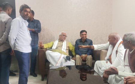 पत्रकार ने गृह राज्यमंत्री से अपने भतीजे प्रकरण में निष्पक्ष व शीघ्र अनुसंधान की  मांग