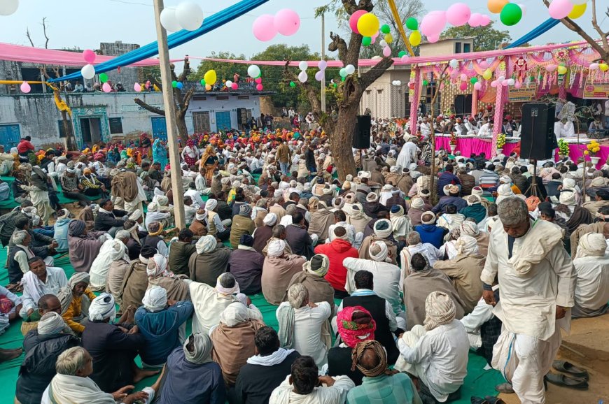 हरि कीर्तन दो दिवसीय दंगल प्रोग्राम का मन्या का बास में हुआ सफल आयोजन
