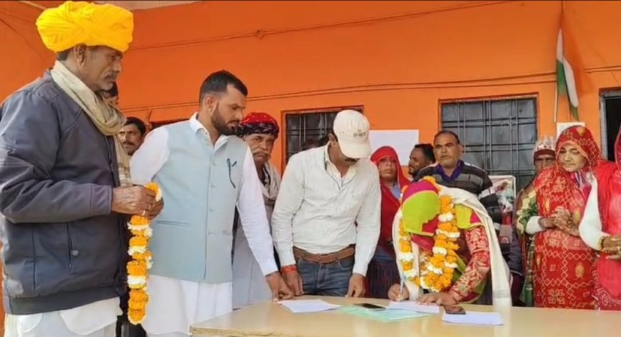 हाईकोर्ट से राहत के बाद ममता जाट की वापसी, 7 माह बाद फिर संभाला पंडेर ग्राम पंचायत का प्रशासकीय पद