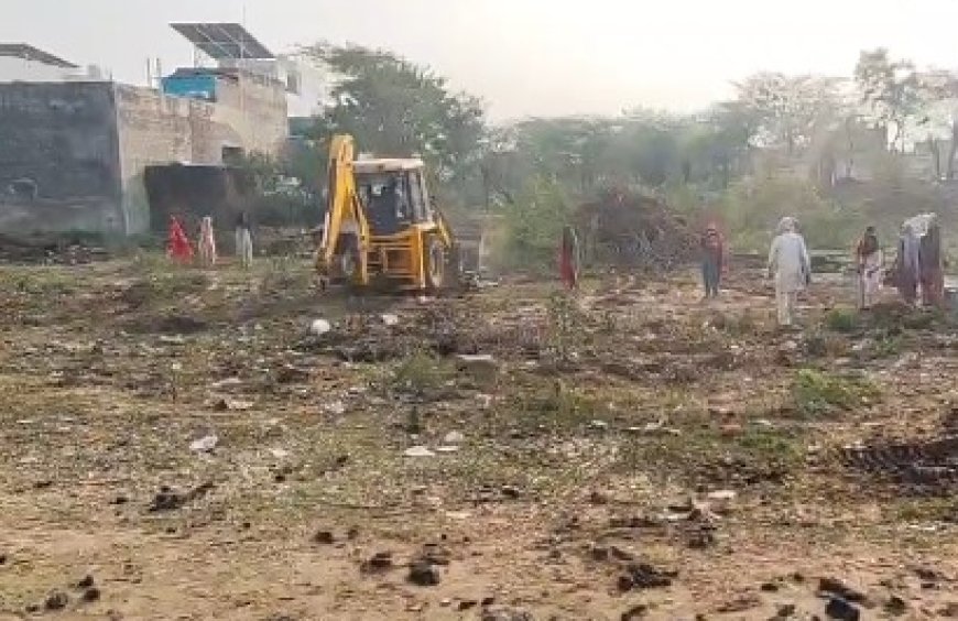 अतिक्रमण और अवैध प्लाटिंग के विरुद्ध की कार्यवाही