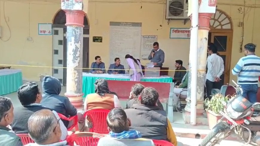 अलवर चौपाटी फूड स्ट्रीट के लिए दुकानों की लॉटरी निकाली