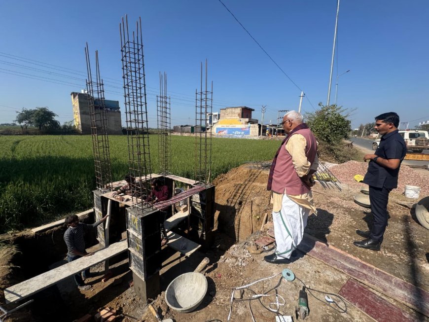 अधिकारी विकास कार्यों में गुणवत्ता का ध्यान रखते हुए उन्हें निर्धारित समय पर पूरा कराए-बेढम