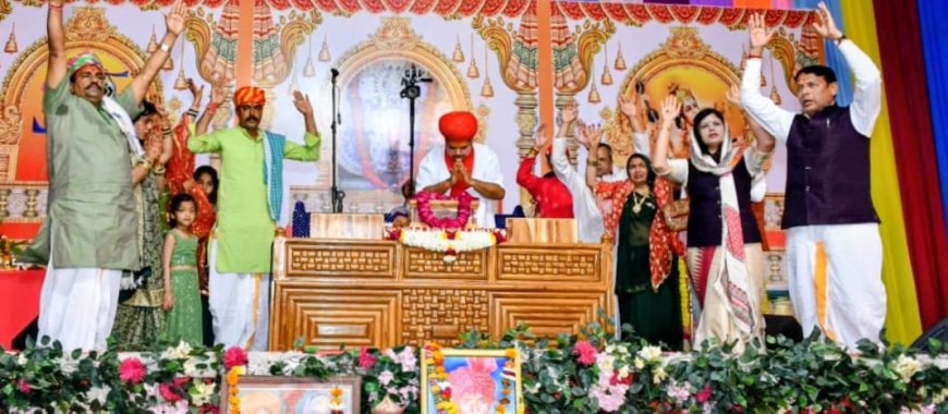 धतुरिया में श्रीमद् भागवत कथा का दूसरा दिन; संत प्रभु जी नागर: 'जीवन रूपी नाव नहीं, भाव पलटाना