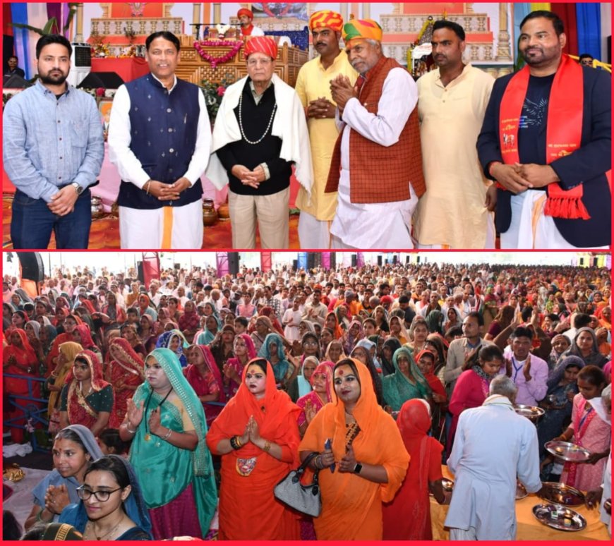 अच्छी संगत इंसान को गुणातीत बना देती है -संत पं.प्रभुजी नागर