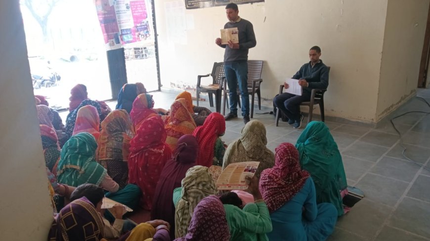 झंझारपुर में वित्तीय साक्षरता शिविर का आयोजन हुआ