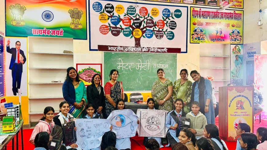 सुरक्षा से सशक्तिकरण तक, मेंटोर-मेंटी मंच से उठी बालिका की आवाज