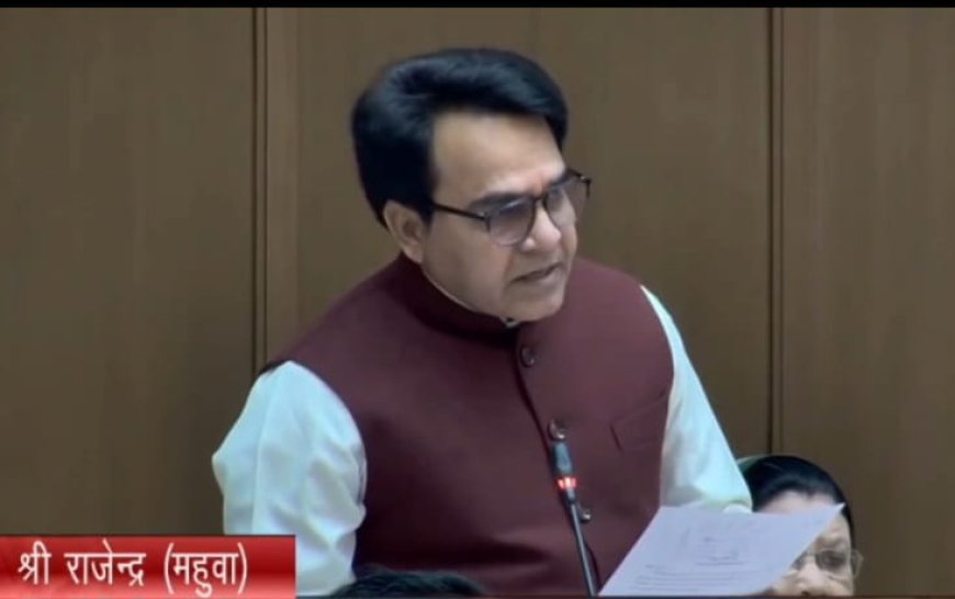विधायक राजेंद्र मीना का विधानसभा में बड़ा सवाल: गर्मियों में महुवा को कैसे मिलेगा पानी?, JJM मे हुये भ्रष्टाचार पर दोषियों पर सख्त कार्रवाई की मांग