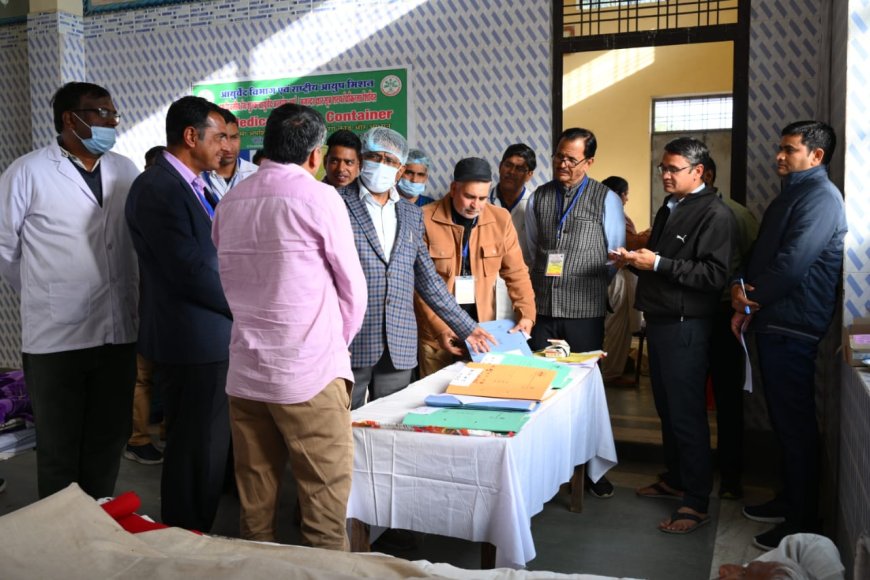 खैरथल में आयुर्वेद शल्य चिकित्सा शिविर बना ग्रामीणों के लिए वरदान, 9 दिनों में 3000 से अधिक रोगियों ने लिया लाभ