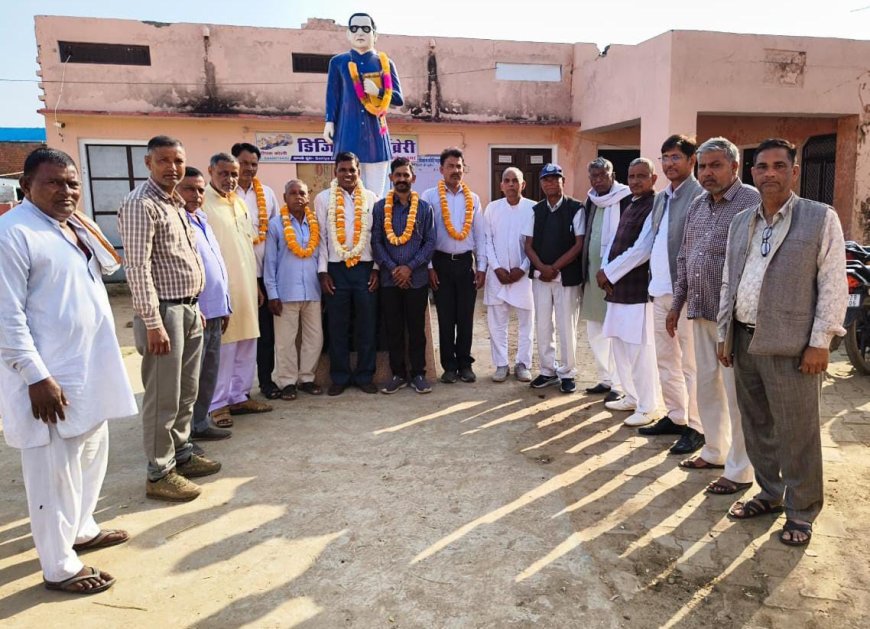 कठूमर में डॉ अम्बेडकर वेलफेयर सोसाइटी की बैठक हुई संपन्न;  कठूमर ब्लॉक अध्यक्ष बने करण सिंह कोली