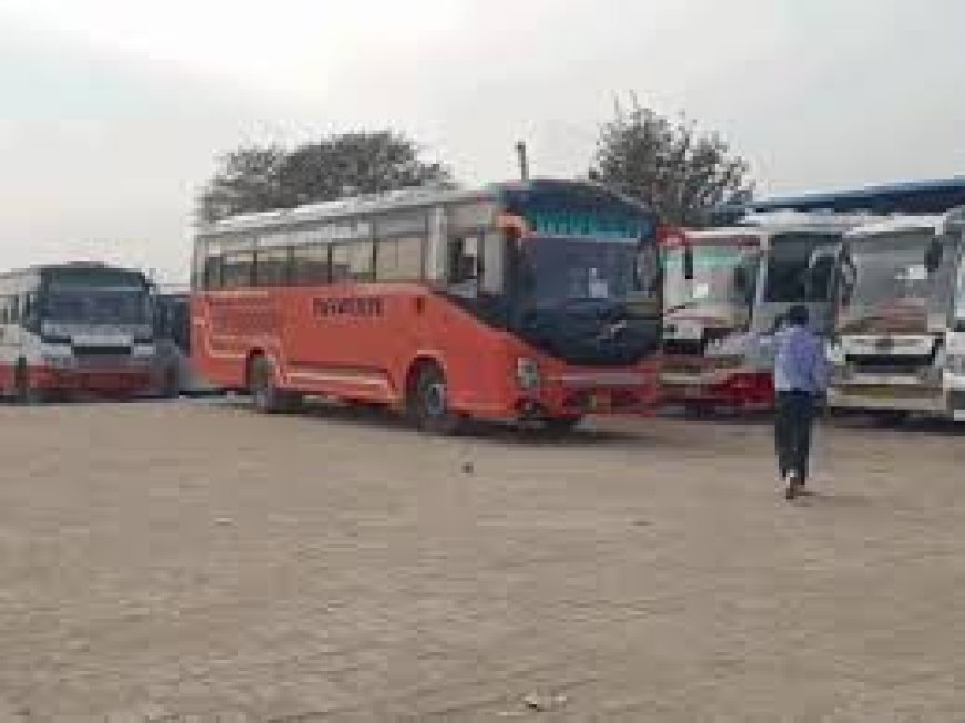 राजस्थान में निजी बस ऑपरेटर्स अनिश्चितकालीन हड़ताल पर