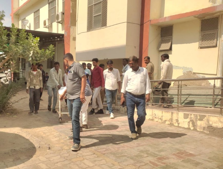 मकराना मार्बल खान में बड़ा हादसा, रस्से की चपेट में आने से श्रमिक की मौत