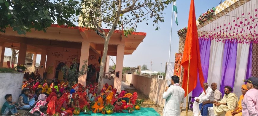 हिन्दू समाज जाति पाती का भेद मिटा कर एक जाजम पर बैठे :- दयाल सोलंकी समाजसेवी