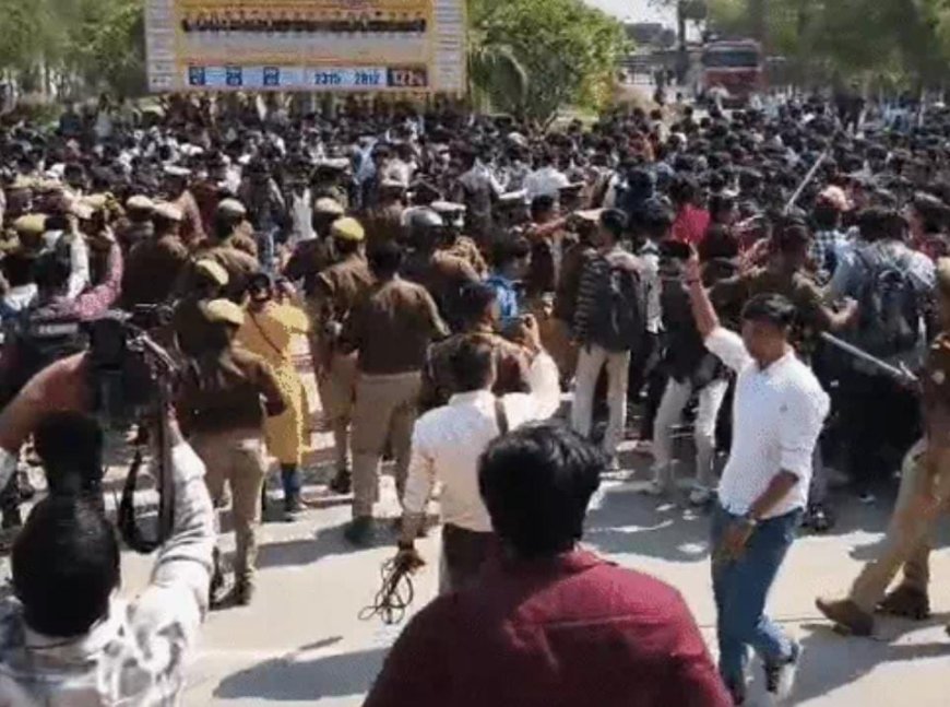 PSIT कैंपस बना रणक्षेत्र, छात्र की मौत के बाद भारी बवाल, ACP ने छात्रों को दौड़ाकर पीटा: लाठीचार्ज में कई छात्र घायल, 8 मार्च तक कॉलेज बंद