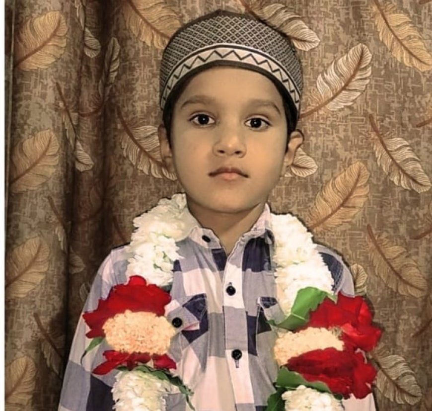 छः  साल के बच्चे ने रखा अपनी ज़िन्दगी का पहला रोज़ा, मांगी दुआएं