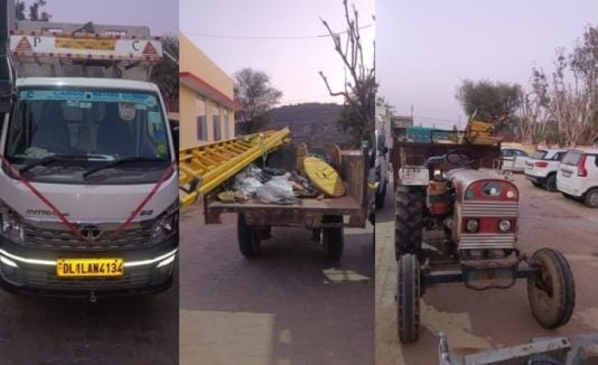 अंधेरे में केबल काटने की साजिश नाकाम, मुण्डावर पुलिस ने दबोचे दो आरोपी