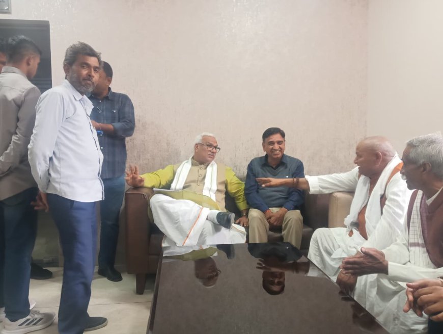 पत्रकार ने गृह राज्यमंत्री से अपने भतीजे प्रकरण में निष्पक्ष व शीघ्र अनुसंधान की  मांग