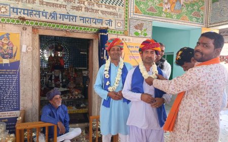 बावलिया बाबा मंदिर में फागोत्सव मनाया; गुढ़ागौड़जी के कलाकारों ने दी प्रस्तुतियां