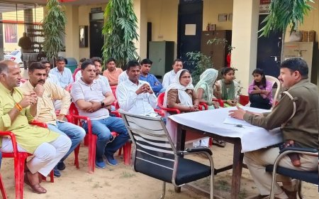 सीएलजी की बैठक हुई आयोजित; रंगों के त्यौहार होली व धुलंडी पर हुडदंगियों पर  रहेगी  पुलिस की  बाज नजर