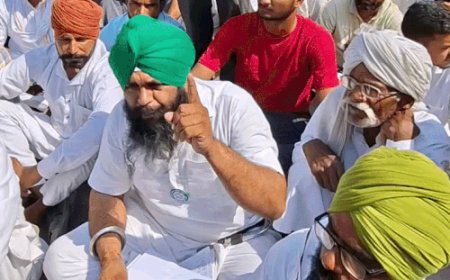 श्रीगंगानगर में कलेक्ट्रेट बाहर किसानों का प्रदर्शन:बोले- व्यापारी किसानों के करोड़ों रुपए लेकर विदेश भाग रहे, अभी तक नहीं मिला गाजर का भुगतान