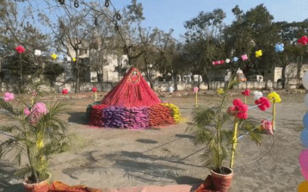 भीलवाड़ा में 125 स्थानों पर होलिका दहन आज:शहर में 11 हजार कंडो ओर कपूर से वैदिक दहन,हरनी गांव में पूजे जाएंगे सोने के प्रहलाद ओर चांदी की होलिका