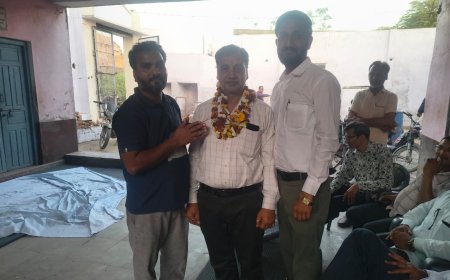 लक्ष्मणगढ़ में खंडेलवाल वैश्य समाज के अध्यक्ष बने मदन गुप्ता