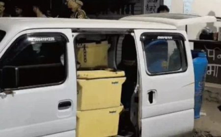 जयपुर में 'जहरीले' पनीर की बड़ी खेप पकड़ी:पुलिस को देखते ही गाड़ी छोड़कर भागा आरोपी,अलवर से आया मिलावटी पनीर