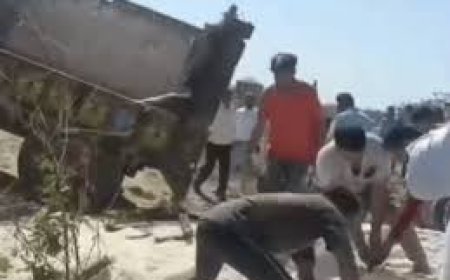 नमक के नीचे दबीं दो जिंदगी: पंचायत सहायक सहित दो घरों के चिराग बुझे,होली की खुशियां मातम में बदलीं