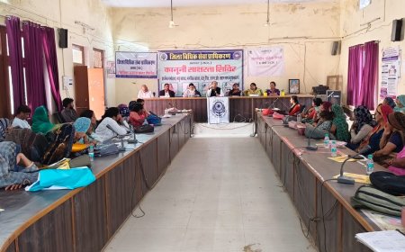 100 दिवसीय बाल विवाह मुक्त अभियान के अंतर्गत महिला दिवस मनाया