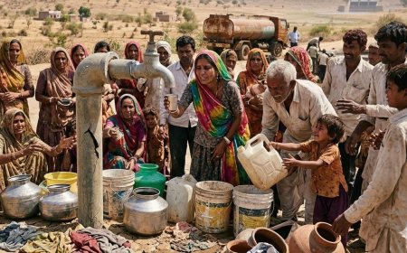 डीडवाना-कुचामन में गहराएगा जल संकट, 20 मार्च से 45 दिनों की 'नहरबंदी', जलदाय विभाग ने कसी कमर