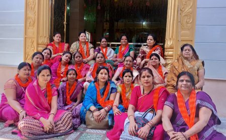 वैश्य महिला समिति राजगढ मे अंतराष्ट्रीय महिला दिवस मनाया धूमधाम से