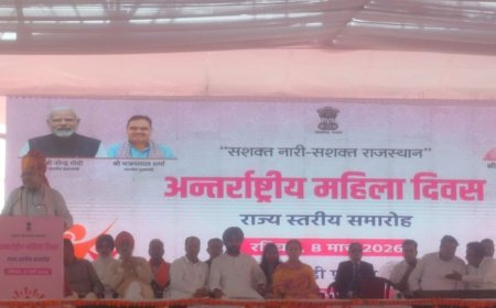 हनुमानगढ़ से मुख्यमंत्री की बड़ी सौगात: लाडो प्रोत्साहन पोर्टल लॉन्च, 1000 करोड़ के विकास कार्यों का लोकार्पण और शिलान्यास