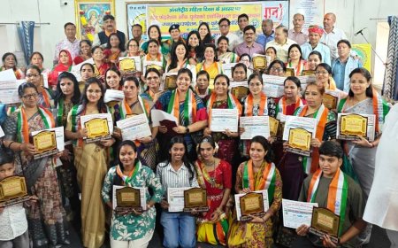 यूनेस्को ने किया 51 महिलाओं का सम्मान; महिला सशक्तिकरण में यूनेस्को की भूमिका सराहनीय है: डीवाईएसपी शिल्पा भादविया