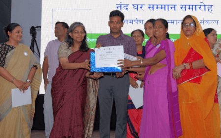 जर्जर आंगनवाड़ियों की बदली सूरत:वेदांता और हिंदुस्तान जिंक की पहल से बच्चों को मिलीं कॉन्वेंट जैसी सुविधाएं,261 नंद घरों का हुआ उद्घाटन