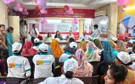 अंतरराष्ट्रीय महिला दिवस पर पीएनबी मण्डल कार्यालय में महिला प्रशिक्षण कार्यक्रम आयोजित