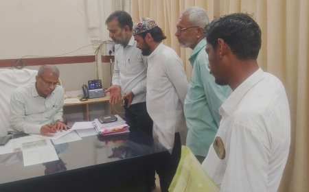 जोधपुर में सफाई, जलापूर्ति समस्या को लेकर ज्ञापन;  अतिरिक्त जिला कलेक्टर ने जल्द समाधान का आश्वासन दिया