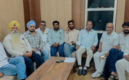 हनुमानगढ़ टाउन मंडी में गेहूं खरीद का नया 'प्लान': पांच ब्लॉकों में बंटेगी मंडी, बंपर आवक के लिए व्यापारियों ने कसी कमर