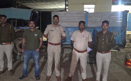 लक्ष्मणगढ़ वन विभाग ने अवैध खनन पर की बड़ी कार्रवाई, जेसीबी, ट्रैक्टर-ट्रॉली जब्त