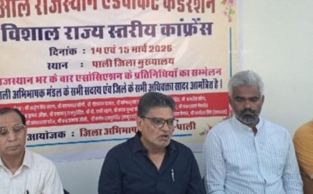 पाली में जुटेंगे प्रदेश भर के एडवोकेट:सेमिनार में लेंगे सुधार के निर्णय,अधिवक्ताओं की समस्याओं पर करेंगे मंथन