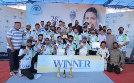 क्रिकेट बना भाईचारे का माध्यम, निरंकारी युवाओं ने पेश की मिसाल;   राजस्थान की टीम रही विजेता