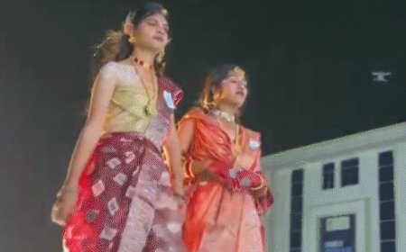 यूफनी बैंड की लाइव परफॉर्मेंस पर झूमे छात्र:‘टेक्नो आगाज-2026’ पहुंचे 55 कॉलेजों के बच्चे, 18 मार्च को विद्यार्थियों को मिलेगा निशुल्क प्रवेश